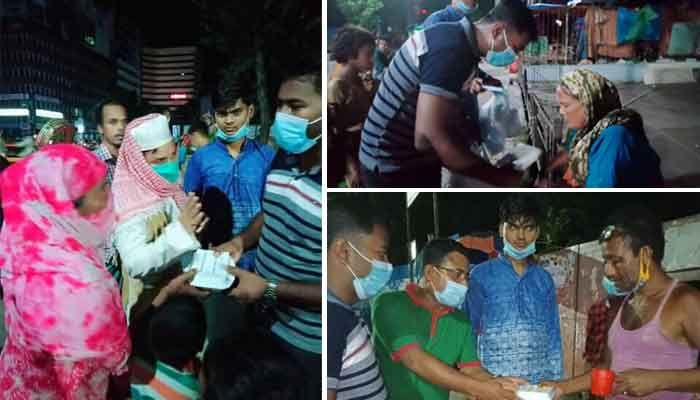 এমপি একরামের সহায়তায় ঢাকায় ৫ শতাধিক হতদরিদ্রের মাঝে খাবার ও মাস্ক বিতরণ
