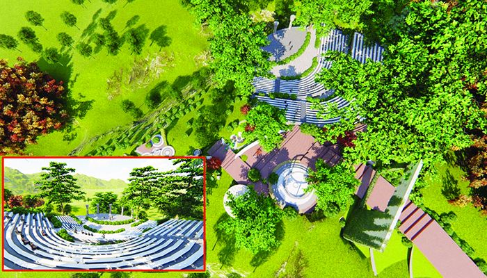 পাহাড়ে নতুন রূপ পাচ্ছে আলুটিলা পর্যটন কেন্দ্র