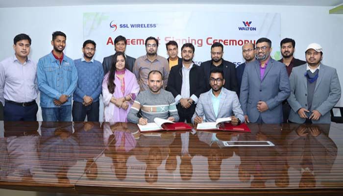ওয়ালটন মোবাইল এবং এসএসএল ওয়্যারলেসের চুক্তি ওয়ালটন মোবাইল এবং এসএসএল ওয়্যারলেসের চুক্তি