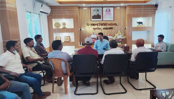 সুবর্ণচরে সাংবাদিকদের সাথে নবাগত ইউএনওর মতবিনিময় সুবর্ণচরে সাংবাদিকদের সাথে নবাগত ইউএনওর মতবিনিময়