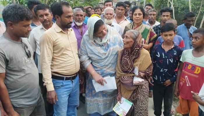 দ্বাদশ জাতীয় সংসদ নির্বাচনকে সামনে রেখে বুবলীর জনসমাবেশ 