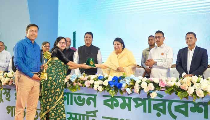 ‘গ্রিন ফ্যাক্টরি অ্যাওয়ার্ড-২০২৩’ পেল ওয়ালটন